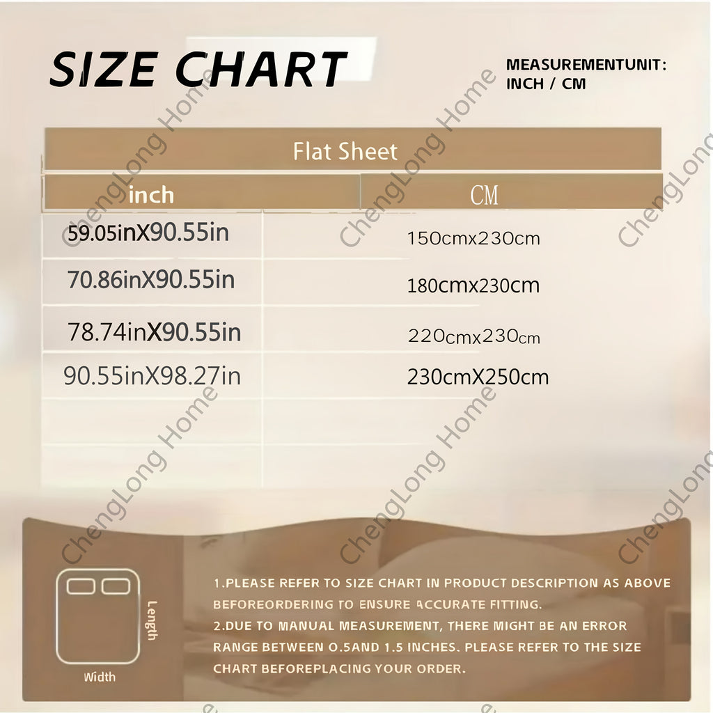 1pc Vibrant Fruit Orange Printed Bed Sheet (Excluding Pillow Core And Pillowcase)