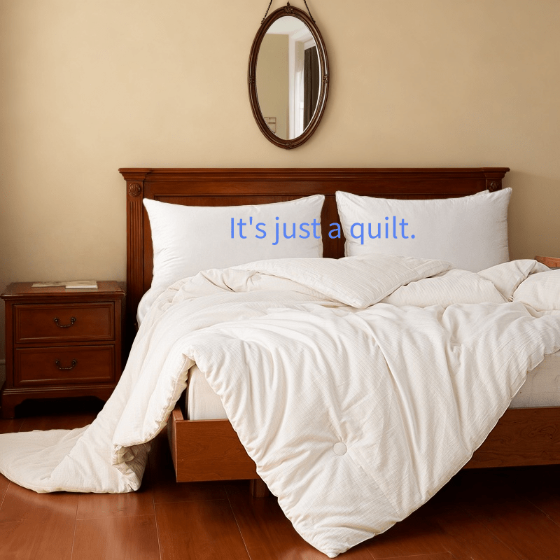 The New Quilt Is Lightweight And Pressure-Free, Fitting Perfectly with Zero Pressure, Has a Thick Texture, And Is Durable