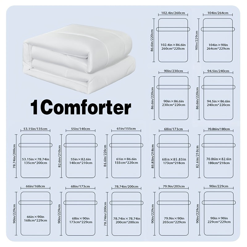 1pc, 2D Flat Print with a Green Polka Dot Pattern, Thick Quilt, Quilted Design, Filled with Comfortable And Skin-Friendly Polyester, Ideal for Moving Into a New Home, Back to School, Dormitories, Bedrooms, Guest Rooms