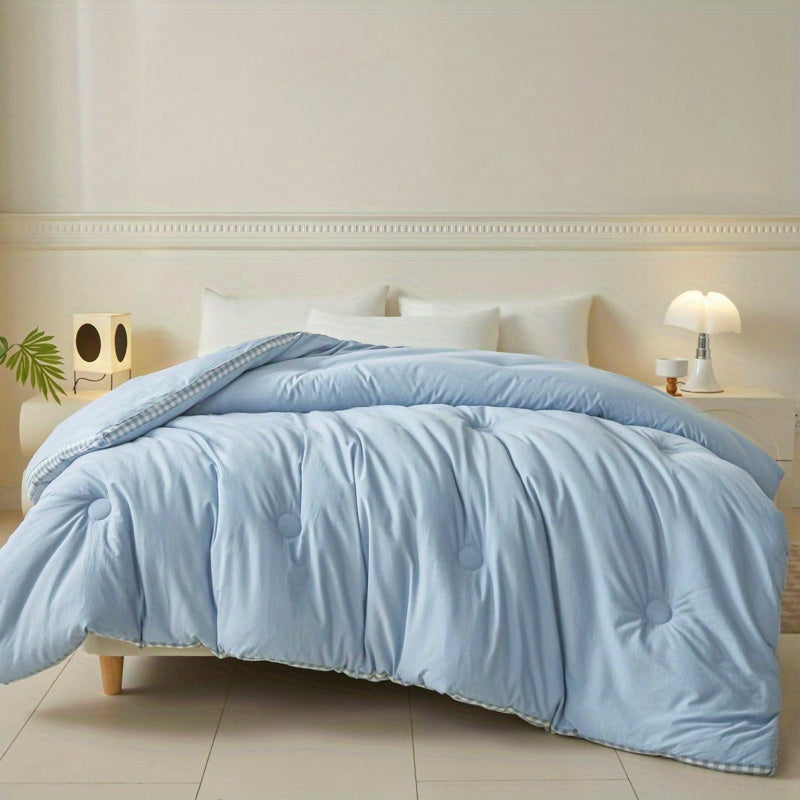 The New Quilt Is High-End, Luxurious, Ultra-Soft, Breathable, And Stress-Relieving. It'S Essential for Creating a Cozy Bedroom, Perfect for Temporary Beds. The Fabric Is Breathable, Ensuring Comfort Without Overheating, Embodying Luxury And Warmth